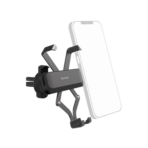 Hama Handyhalterung Auto, für Lüftung, universal bis 9cm Breite (neigbar, Kugelgelenk, Klemmhalterung, Handyhalterung Auto Lüftung, Auto Handyhalterung, Auto Zubehör, Auto Gadget, Kfz Handyhalterung) Hama Handyhalterung Auto, für Lüftung, universal bis 9cm Breite (neigbar, Kugelgelenk, Klemmhalterung, Handyhalterung Auto Lüftung, Auto Handyhalterung, Auto Zubehör, Auto Gadget, Kfz Handyhalterung) von Hama