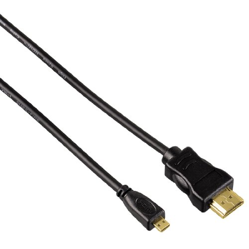 Hama High Speed HDMI™-Kabel Stecker Typ A - Stecker Typ D (Micro), Ethernet, 2 m von Hama