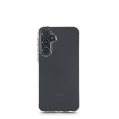 Hama Hülle für Samsung Galaxy S23 FE (Handyhülle, Schutzhülle für Rückseite, Case, kratzfest, extra Schutz für Kamera und Display, Wireless Charging kompatibel, transparent, slim) durchsichtig von Hama