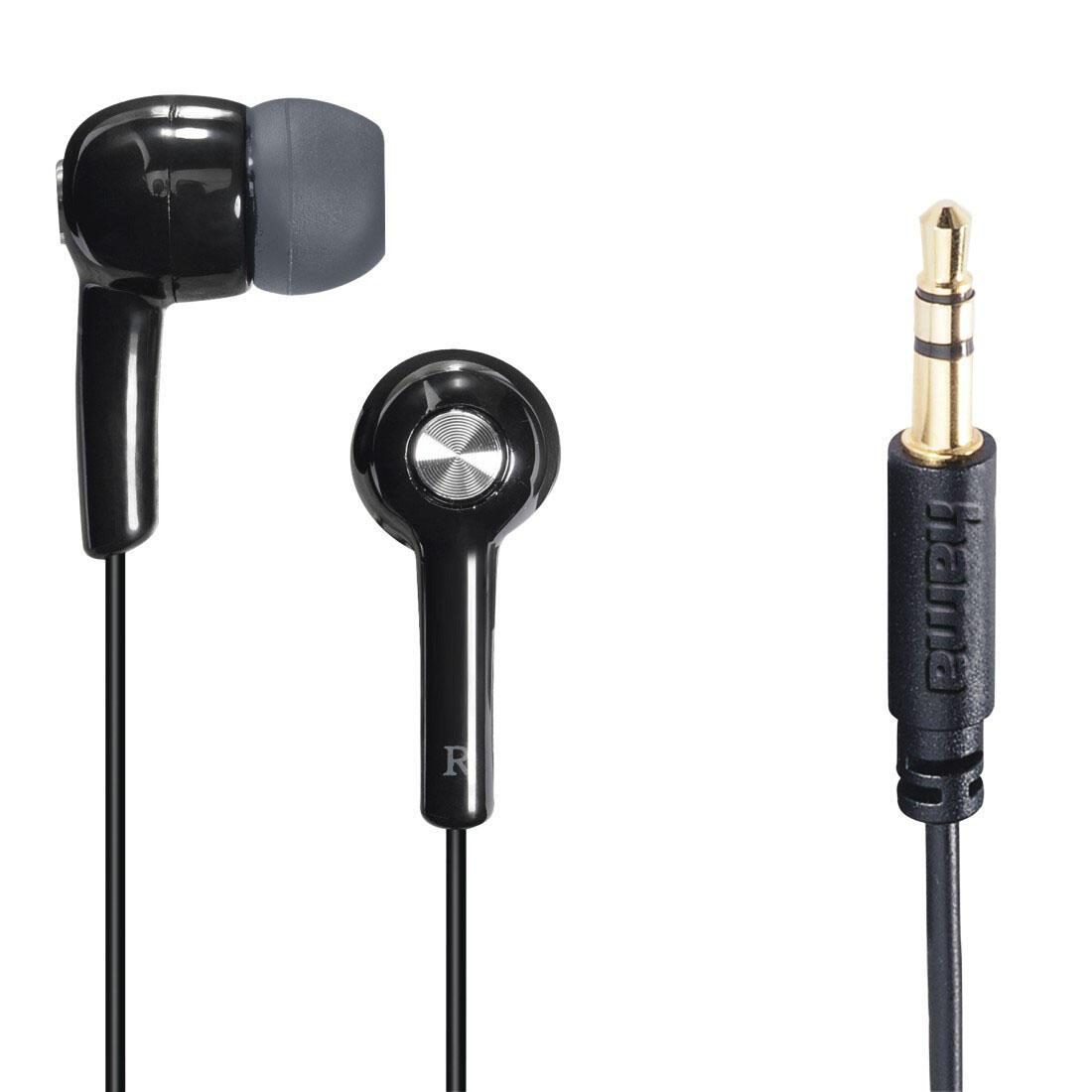 Hama In-Ear-Kopfhörer Gloss schwarz von Hama