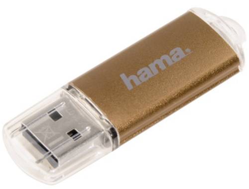 Hama Laeta USB-Stick 32GB Braun 91076 USB 2.0 von Hama