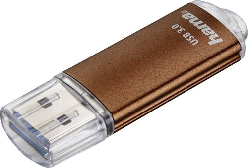 Hama Laeta USB-Stick 64GB Braun 124004 USB 3.2 Gen 1 (USB 3.0) von Hama