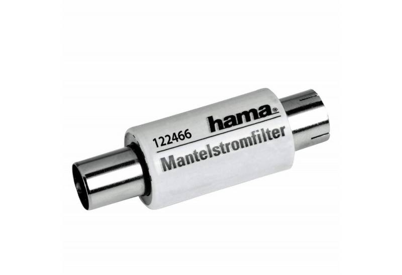 Hama Mantelstromfilter Filter galvanische Trennung Audioverstärker (Koaxial-Stecker auf Koax-Kupplung, galvanisch Brummfilter) von Hama