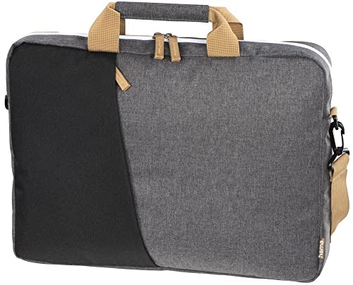 Hama Notebook Tasche Florenz Passend für maximal: 43,9cm (17,3) Schwarz, Grau von Hama