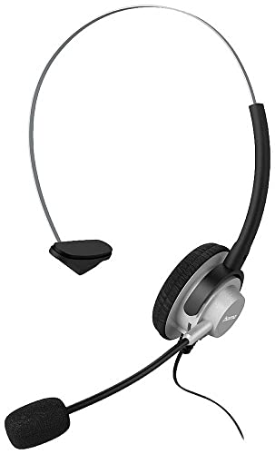 Hama On-Ear-Headset für schnurlose Telefone, 2,5-mm-Klinke, Schwarz von Hama