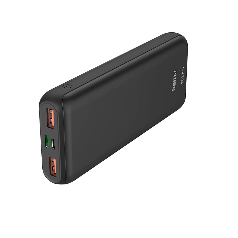 Hama - Powerbank PD 2 USB-A outputs, One USB-C output for fast charging von Hama