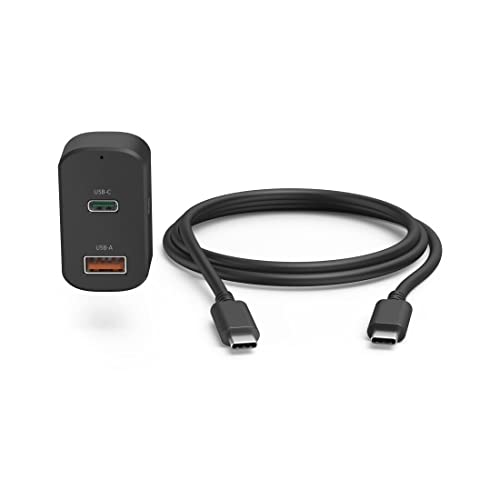 Hama Universal Kfz USB C Laptop Netzteil 20V (Universal Netzteil Laptop, Tablet, MacBook, Smartphone, Ladegerät 65 Watt, 5V, 9V, 12V, 15V, 20V, Schnellladegerät mit PD 3.0, 2fach USB A, USB C) von Hama