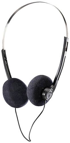 Hama Slight Computer On Ear Kopfhörer kabelgebunden Stereo Schwarz/Silber von Hama