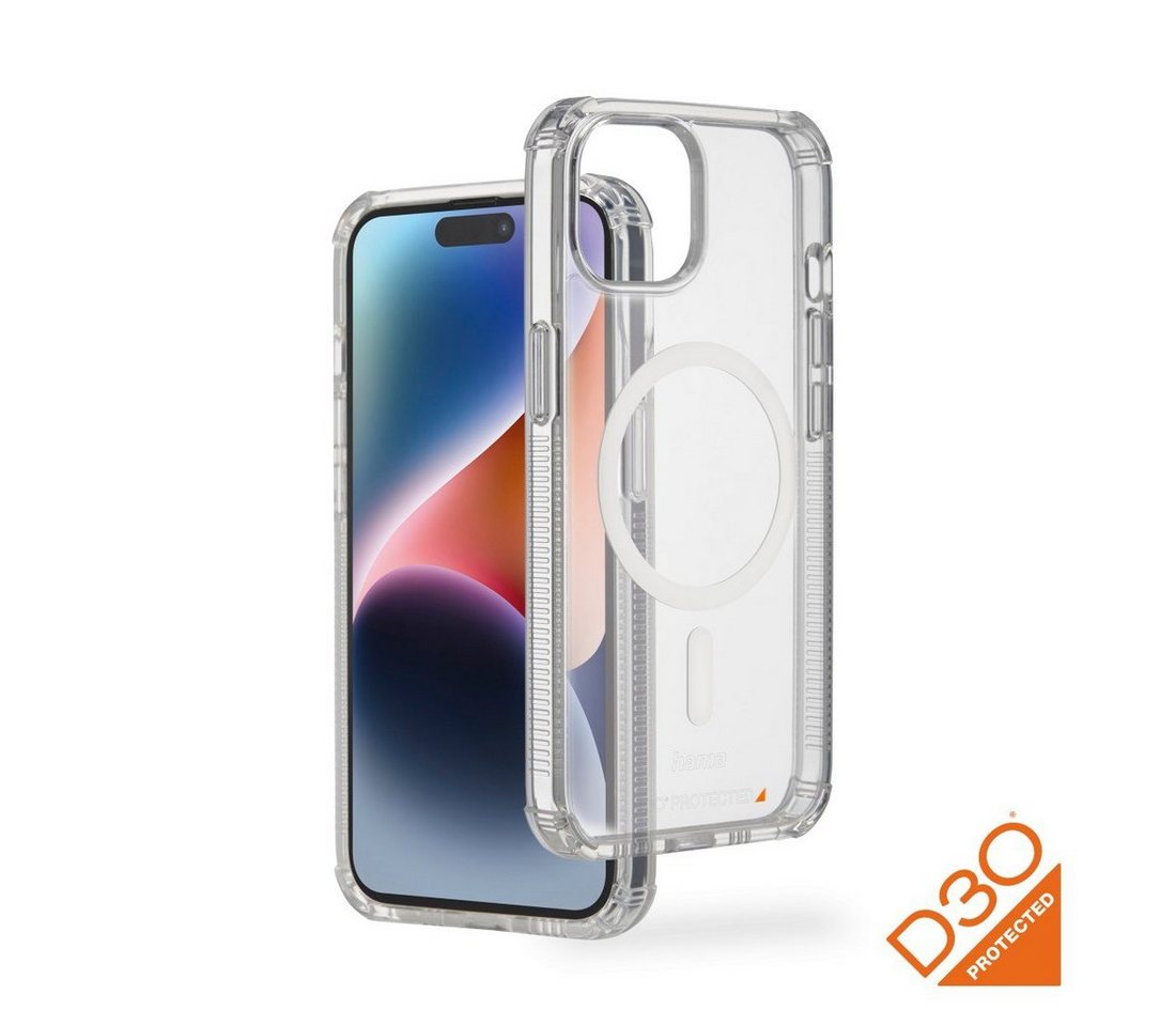 Hama Smartphone-Hülle Handyhülle „Extreme Protect“ für iPhone 15 Plus (f. MagSafe, stoßfest), D3O-lizenzierte Handyhülle von Hama