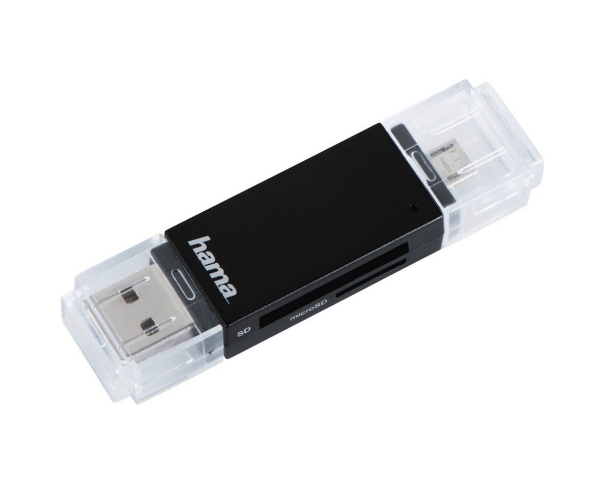 Hama Speicherkartenleser USB 2.0 OTG Kartenleser Basic SD/microSD von Hama