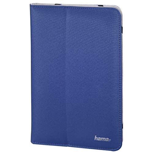 Hama Strap 25,6 cm (10,1 Zoll) Folio Blau – Schutzhülle für Tablet (Folio, Universal, 25,6 cm (10,1 Zoll), Blau) von Hama