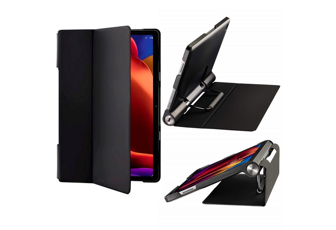 Hama Tablet-Hülle Smart Case Fold Klapp-Tasche Schutz-Hülle, Cover flexibler schlanker Schutz Standfunktion für Lenovo Yoga Tab 11 von Hama