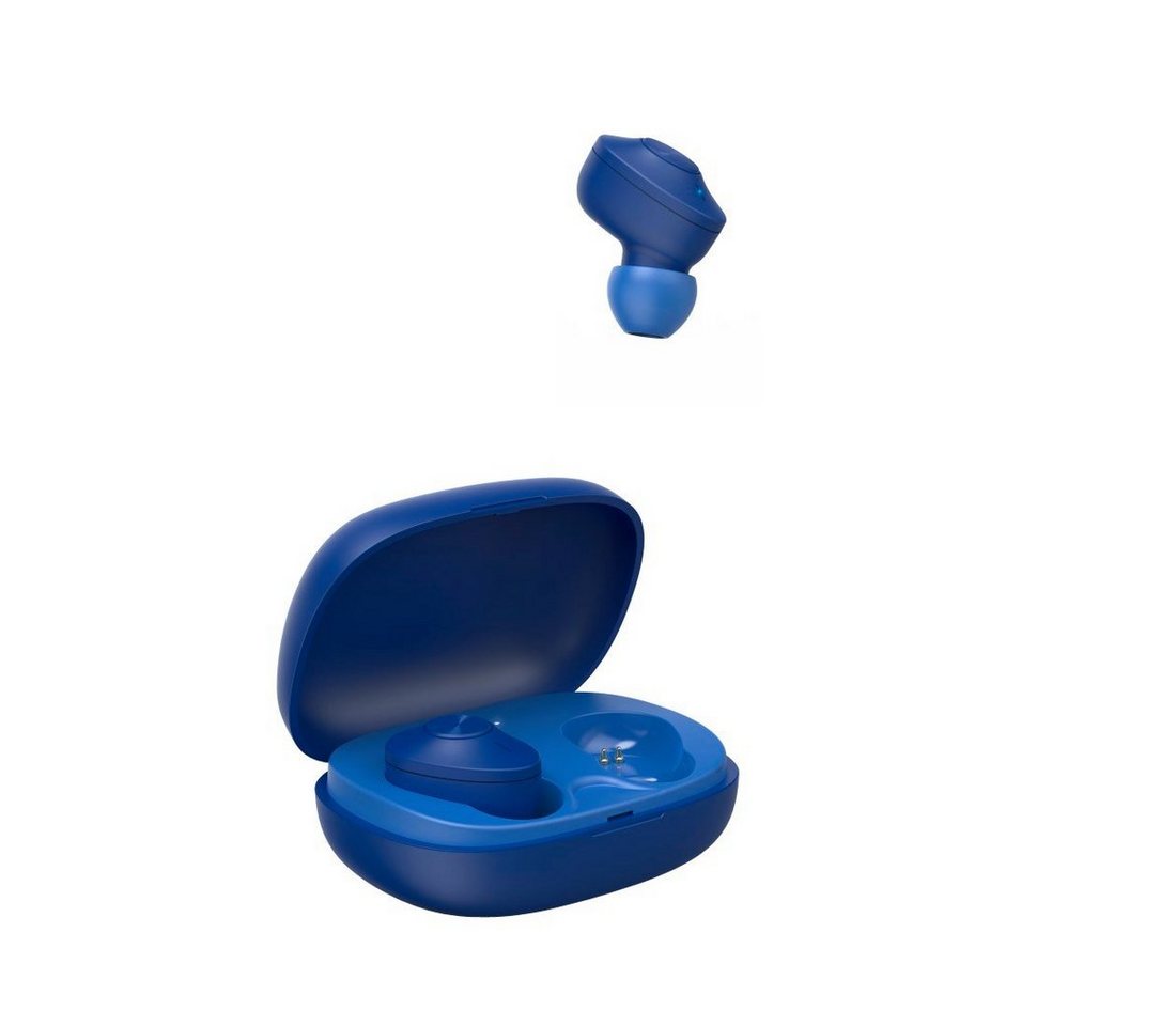 Hama True Wireless Kopfhörer In Ear, Ladecase, bis 16h Akku, Bass Boost Bluetooth-Kopfhörer (Freisprechfunktion, Sprachsteuerung, True Wireless, integrierte Steuerung für Anrufe und Musik, kompatibel mit Siri, Google Now, Google Assistant, Siri, A2DP Bluetooth, AVRCP Bluetooth, HFP) Hama True Wireless Kopfhörer In Ear, Ladecase, bis 16h Akku, Bass Boost Bluetooth-Kopfhörer (Freisprechfunktion, Sprachsteuerung, True Wireless, integrierte Steuerung für Anrufe und Musik, kompatibel mit Siri, Google Now, Google Assistant, Siri, A2DP Bluetooth, AVRCP Bluetooth, HFP) von Hama