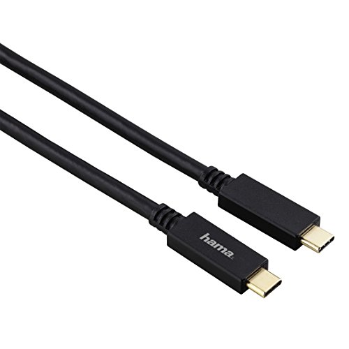 Hama USB-C Kabel, USB 3.1 Gen 2, Elektronische Kennzeichnung 10Gbit/s, 5A, 1,00m von Hama