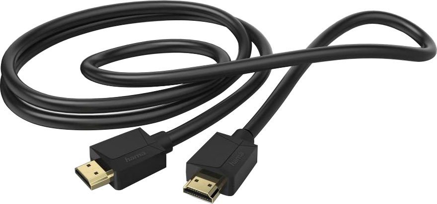 Hama Ultra High Speed HDMI™-Kabel, Stecker - Stecker, 8K, 2m, vergoldet HDMI-Kabel, HDMI, (200 cm) von Hama
