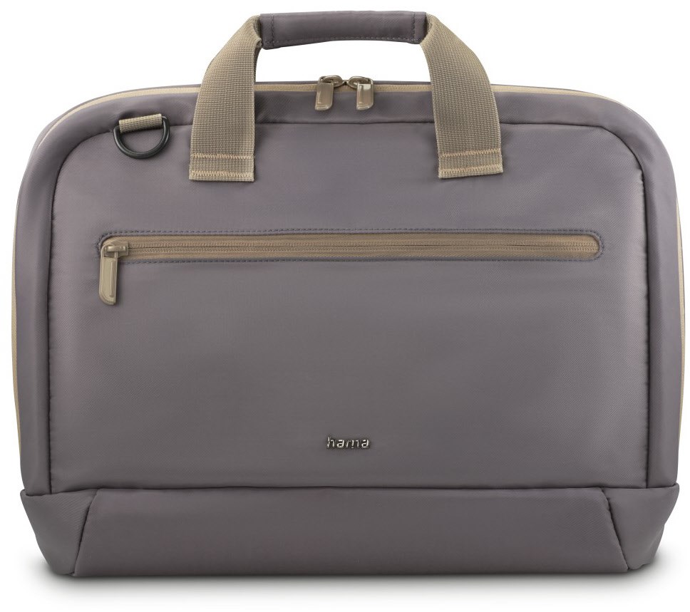 Laptop-Tasche Ultra Lightweight von 40 - 41 cm (15,6" - 16,2") beige/grau von Hama