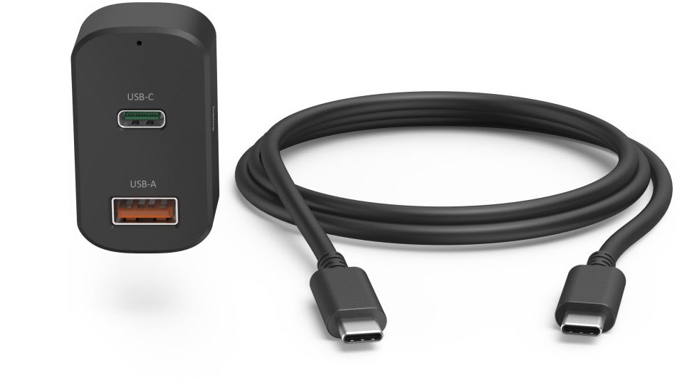 Universal-USB-C-Kfz-Notebook-Netzteil schwarz von Hama