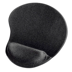 hama Mousepad mit Handgelenkauflage Ergonomic schwarz von Hama