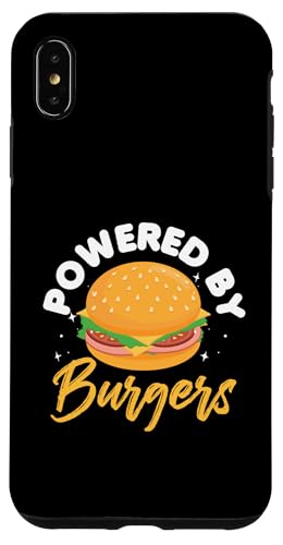 Hamburger-Burger-Lebensmittel, angetrieben von Burgern Hülle für iPhone XS Max von Hamburger Foodie Humor Design