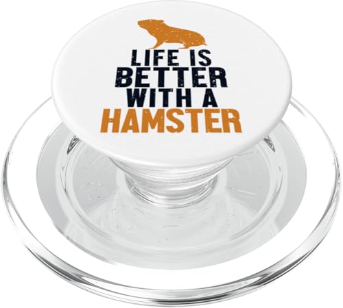 Life is Better with a Hamster Zwerghamster Züchter Hamster PopSockets PopGrip für MagSafe von Hamsterkäfig XXL Hamsterzubehör Set Geschenke