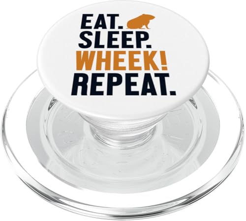 Eat Sleep Wheek Repeat Zwerghamster Feldhamster Hamster PopSockets PopGrip für MagSafe von Hamsterkäfig XXL Set Hamsterzubehör Geschenke