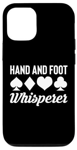 Hülle für iPhone 12/12 Pro Hand And Foot Whisperer Card Game von Hand And Foot Karten Spiel Design