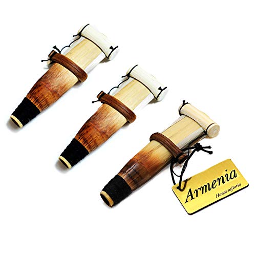 Set von 2 Professional, Armenisches Musikinstrument Blättern – Handgefertigt Ramish Oboe Balaban Woodwind Instrument – Mey Ney von HandCraftoria