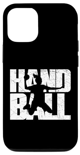 Hülle für iPhone 14 Pro Handball Retro Handballerin für Handballspielerin Mädchen von Handball Coole Geschenkidee Handballer Outfit Shop