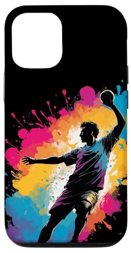 Hülle für iPhone 15 Pro Handball Herren Damen Kinder Handballer Handball von Handballer Handball Handballspieler Ajeli