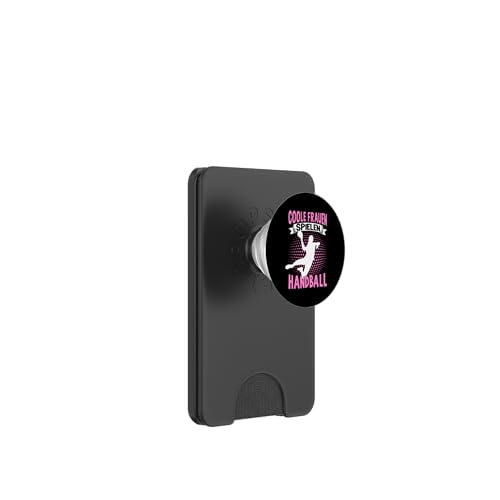 Handballerin Damen Kinder Coole Frauen Spielen Handball PopSockets PopWallet für MagSafe von Handballer Zubehör Handballspieler Sportler Sport