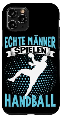 Hülle für iPhone 11 Pro Handballer Herren Jungen Echte Männer Spielen Handball von Handballer Zubehör Handballspieler Sportler Sport