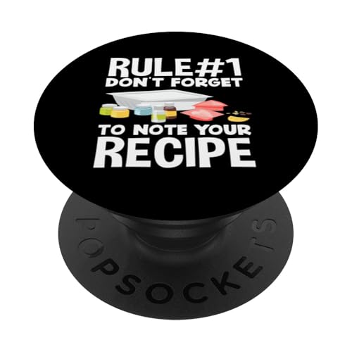 Regel Nummer Eins Rezepte Nicht Vergessen Aufzuschreiben PopSockets mit austauschbarem PopGrip von Handgemachte Naturseife Geschenkideen Seifenmacher