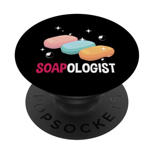 Soapologist Seifenherstellung Spaß Hobby PopSockets mit austauschbarem PopGrip von Handgemachte Naturseife Geschenkideen Seifenmacher