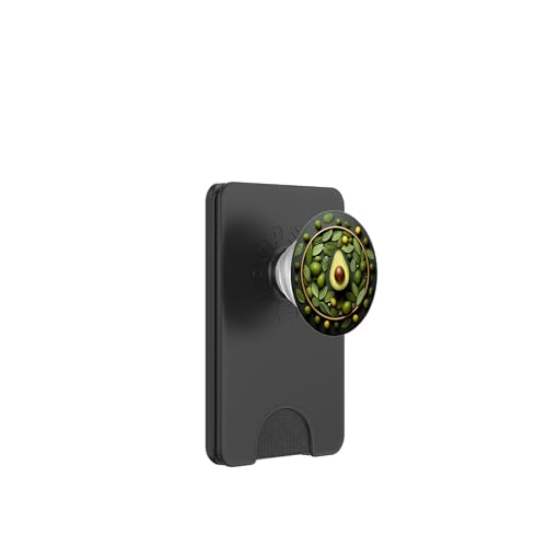 Handy Fingerhalter Smartphone Fingerhalterung Avocado PopSockets PopWallet für MagSafe von Handyhalter Griffhalter für Smartphone Rückseiten