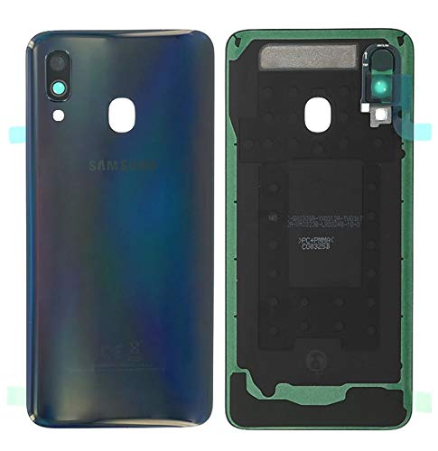 Handyteile24 ✅ ? ? Akkudeckel Backcover Batterieabdeckung Cover in Schwarz für Samsung Galaxy A40 A405F - GH82-19406A von Handyteile24 ✅