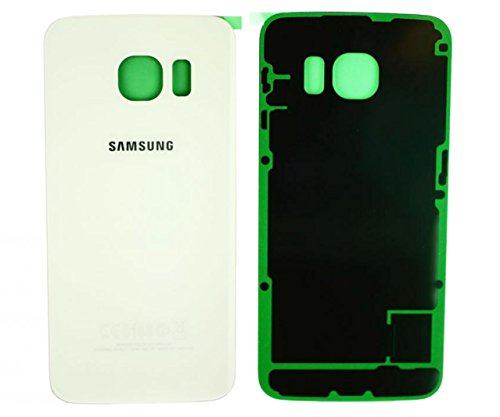 Handyteile24 ✅ ? Akkudeckel Backcover Batterieabdeckung Cover in Weiß GH64-04550B für Samsung Galaxy S6 G920F von Handyteile24 ✅