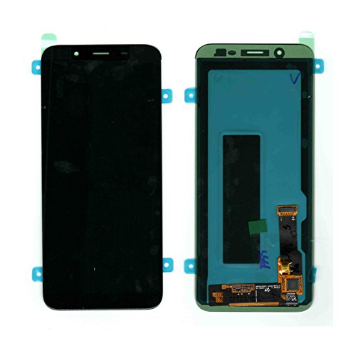 Handyteile24 ✅ LCD Display Digitizer Touchscreen Bildschirm Touch Schwarz Black GH97-21931A für Samsung Galaxy J6 2018 J600F von Handyteile24 ✅