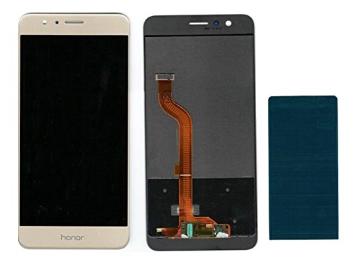 Handyteile24 ✅ ? LCD Display Touchscreen Touch Glas Bildschirm ohne Rahmen in Gold für Huawei Honor 8 von Handyteile24 ✅