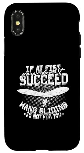 Hülle für iPhone X/XS Hang Gliding Hang-Gleiter Hang Gliding von Hang Gliding Gifts