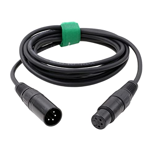 HangTon 4-poliger XLR-Stecker auf Buchse XLR 4-poliger Mikrofon-Recorder-Mixer, Kopfhörer-Verstärker, symmetrisches Audiokabel (8 Meter) von HangTon