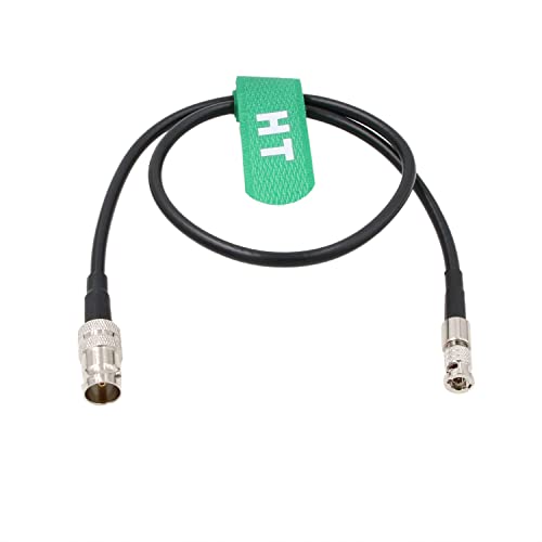 HangTon 6G SDI Videokabel HD Micro BNC auf BNC Buchse Adapter für Blackmagic Video Assist 5 Zoll Monitor (2m) von HangTon