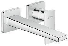 Hansgrohe HG Fertigmontageset METROPOL f UP-2-Loch-WTA kurz Ala 225mm chr von Hansgrohe