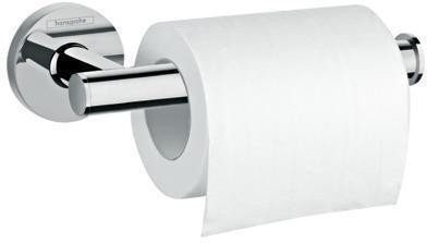 Hansgrohe HG Papierrollenhalter Logis Universal ohne Deckel, Wandmontage chrom von Hansgrohe