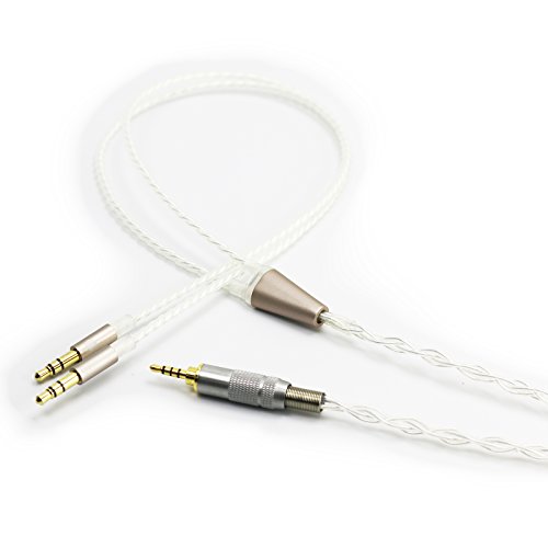 2,5 mm TRRS symmetrisches Kabel auf Dual 3,5 mm Stecker, 2,5 mm symmetrisches Kabel, kompatibel mit Hifiman Sundara, Ananda, Arya Kopfhörer, kompatibel mit Astell & Kern AK380 AK240 von HansnBy