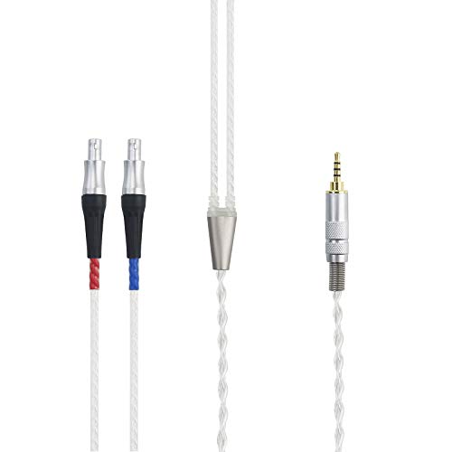 HansnBy HiFi-Kabel 2,5 mm Trrs Balanced Male Kompatibel mit Sennheiser HD800-, HD800S-, HD820-Kopfhörern Kompatibel mit Astell & Kern AK240 AK380 2 m HansnBy HiFi-Kabel 2,5 mm Trrs Balanced Male Kompatibel mit Sennheiser HD800-, HD800S-, HD820-Kopfhörern Kompatibel mit Astell & Kern AK240 AK380 2 m von HansnBy