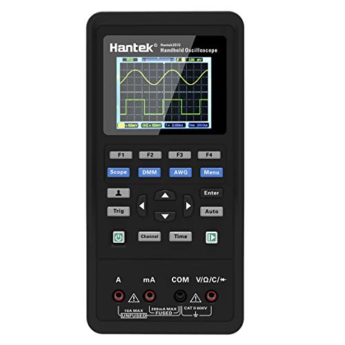 Hantek 2D42 3 in 1 Digital Oszilloskop Wellenform Generator Multimeter USB tragbar 2 Kanäle 40MHz 250 MSa/s Multifunktion Tester von Hantek