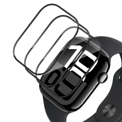 Haofun 3 Stück TPU Folie Kompatibel für Apple Watch Series 10 42mm Schutzfolie, Extrem Widerstandsfähig, Blasenfrei, Anti-Fingerprint Olie für Apple Watch Series 10 42mm von Haofun