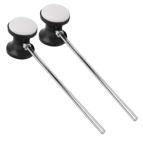 2 Stück Drum Pedal Beater Mallet – Kleine Größe und – Unverzichtbares Drum-Kit-Zubehör von Haofy