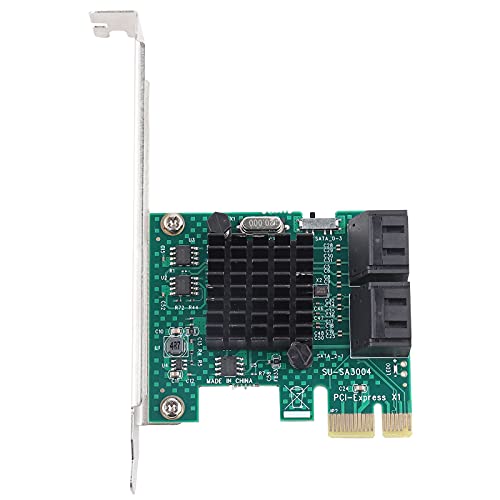 3.0-Erweiterungskarte, 4-Port-PCIE-Controller-Adapter für Hochgeschwindigkeits-Datenübertragung für Computer-Enthusiasten und Profis von Haofy