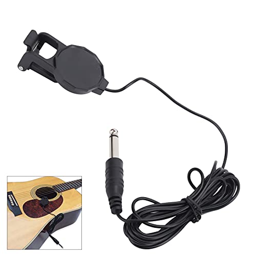 Haofy Gitarre Akustische Violine Ukulele Tonabnehmer Mikrofon Piezo EasytoUse Stabiles Tragbares Zubehör für Partys Konzerte von Haofy